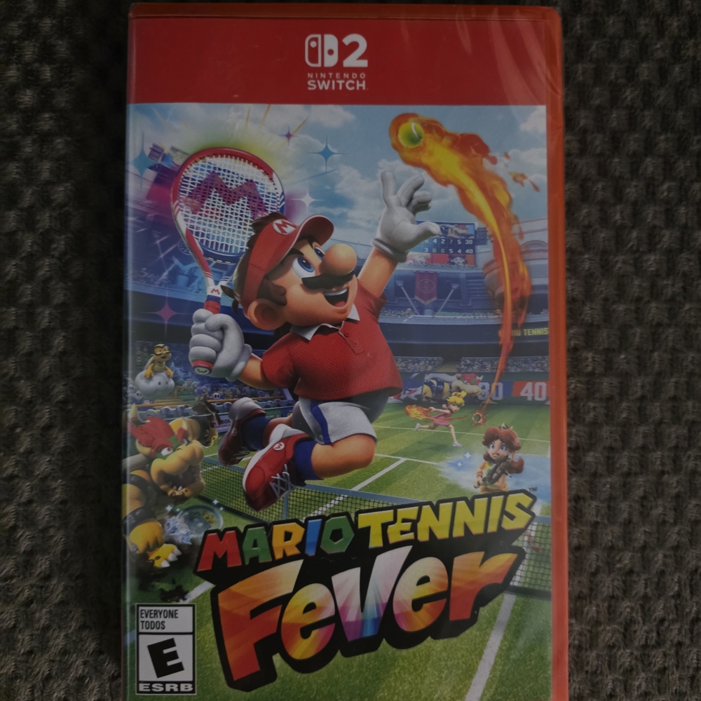 New- Unopened -Mario Tennis Fever Nintendo Switch Game